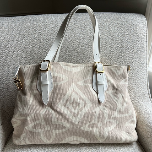 Louis Vuitton Tahitienne Cabas Canvas Tote, second hand - Picture 2 of 16